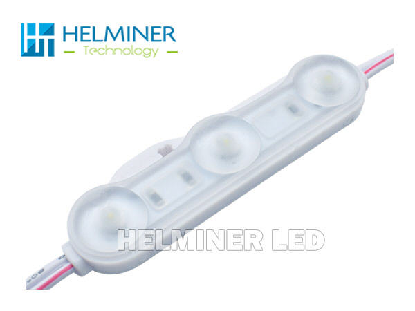   Bat-wing Lens LED Module 170° , 3LED 1.5W 110LM /w , Samsung 2835 inject led module     